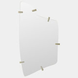 Fragments Free Form Beveled Mirror