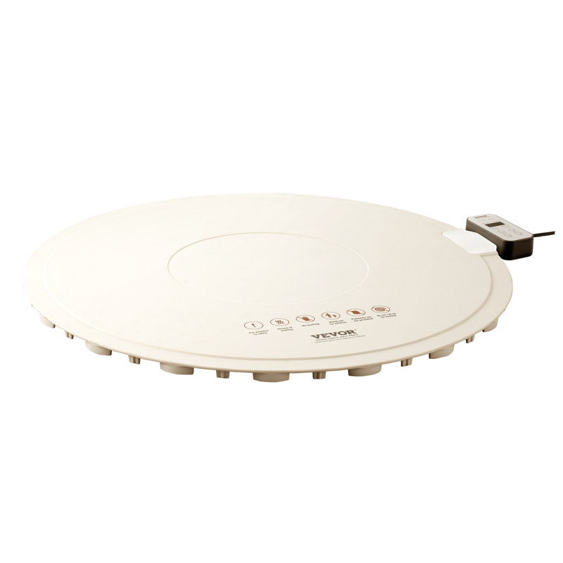 Tapis chauffant électrique chauffant avec plateau chauffant et contrôle de la température pour buffet