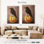 Corbeau Brampt sur un marbre-108485148