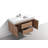 47.25'' Single Bathroom Vanity with Acrylic Top-319380422