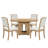 5 Piece Dining Set With Extendable Tabletop-1014637624