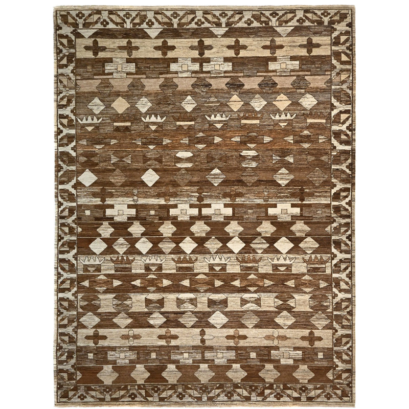 Hand-Knotted High-Quality Area Rug