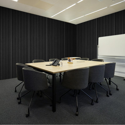 Paquet de 24 panneaux de mousse acoustique adhésifs 12 x 12 x 2 po pour plafond mural