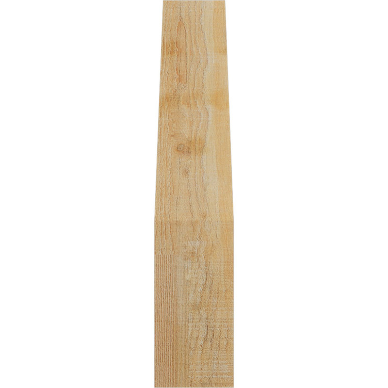 Attelle de genou à poils durs l 4 po x P 10 po x H 22 po Funston, Sapin de Douglas, Brute, H 22 po x l 4 po x P 10 po