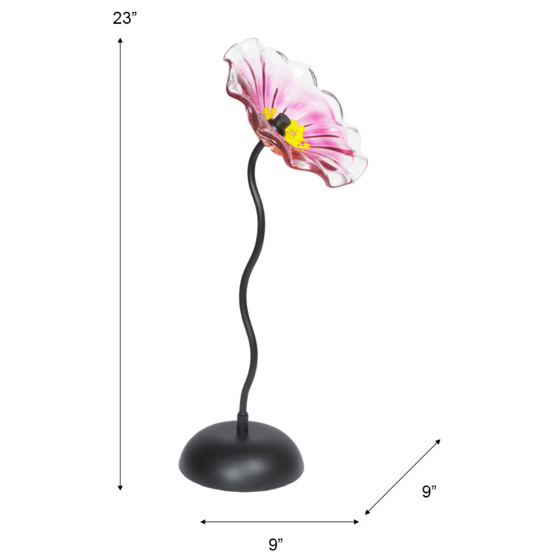 Figurine / sculpture naturelle Doninic, Rose