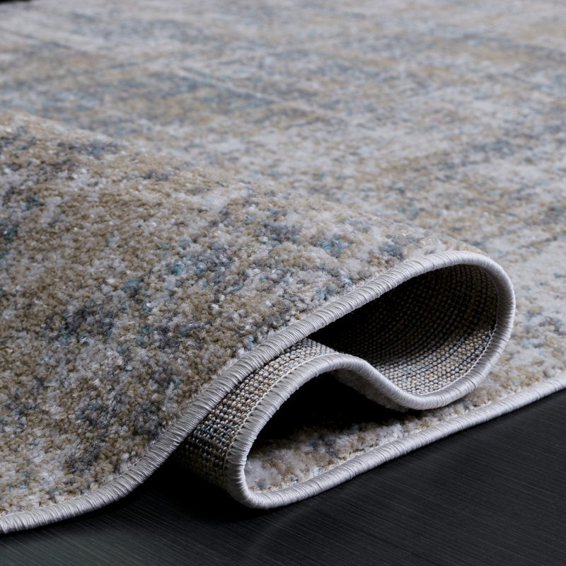 Alaric Geometric Area Rug, Rectangle 61 x 91 cm