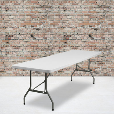 Noah Rectangular Plastic Event Folding Table