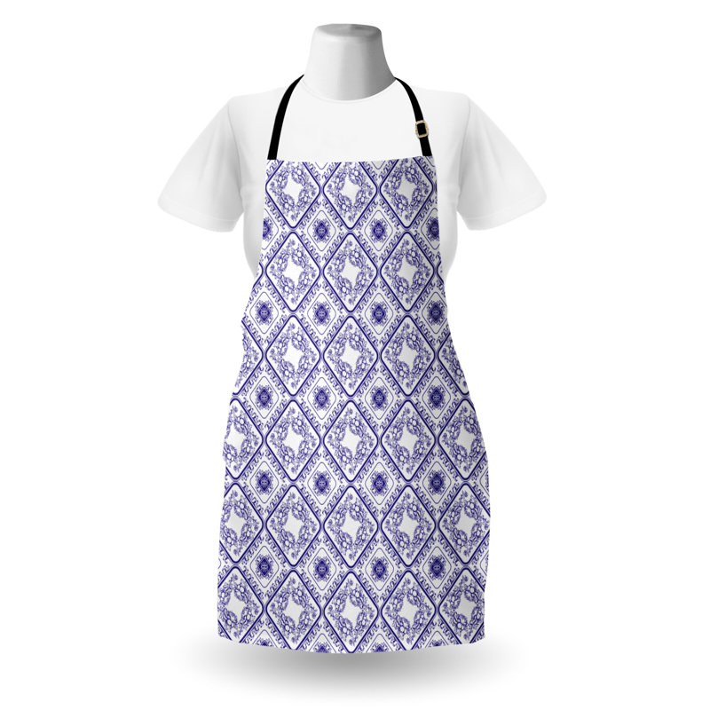 Geometric Bib Apron
