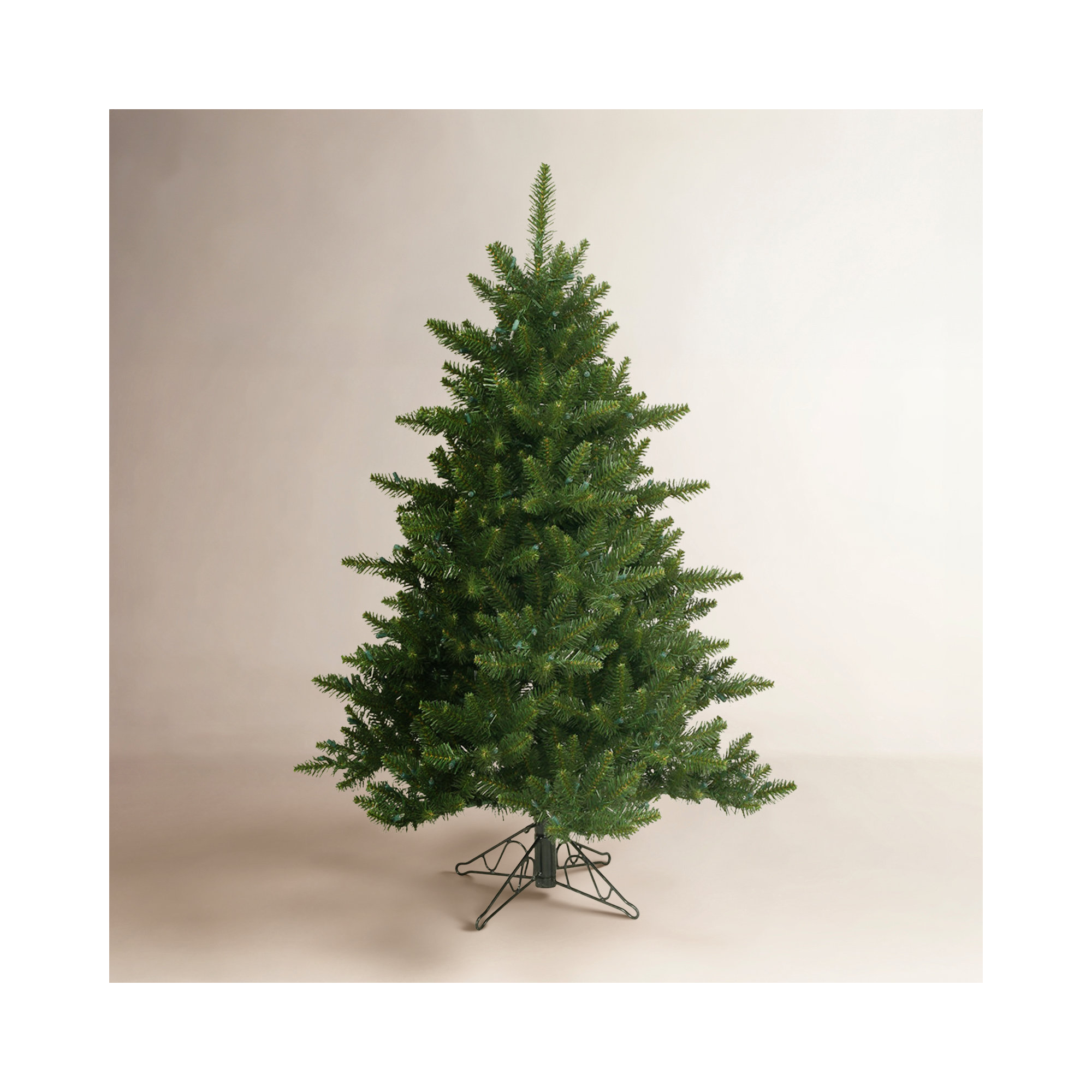 Peabody Fir Artificial Christmas Tree, 4.5', Unlit
