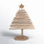 Rustic Teak Wood Christmas Tree, 50 in.-2042390907