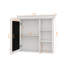 Armoire à pharmacie murale moderne avec miroir, armoire murale 30 po x 28 po avec rangement et tablettes ouvertes-983076390