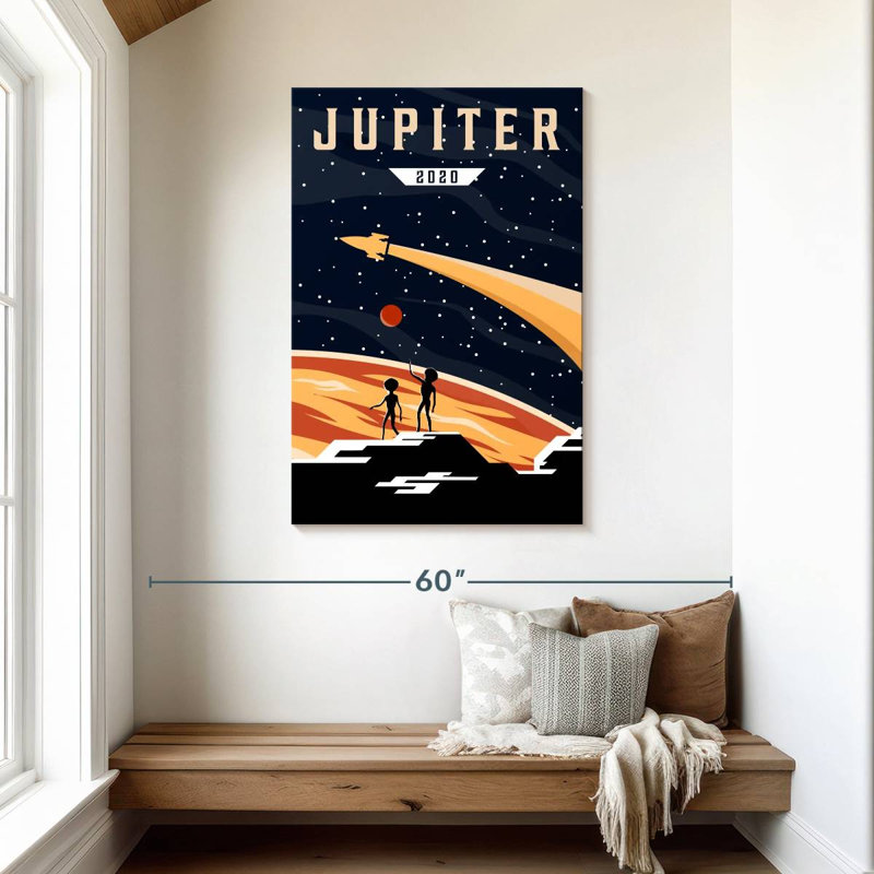 Oberle Jupiter Expedition, 45" H x 30" W
