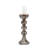 Elegant Sculptural Glass Candle Holder with Glam Design and Decorative Taper Silhouette-1542261506-1542261508