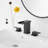 Widespread 2-handle Bathroom Faucet with Drain Assembly-82290565