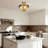 4 - Light Dome Chandelier Dimmable