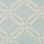 Tapis géométrique turquoise / turquoise Garnier-363202371
