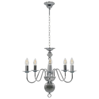 Jana 5 - Light Candle Style Chandelier