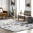 Abstract Blue Area Rug-993557339