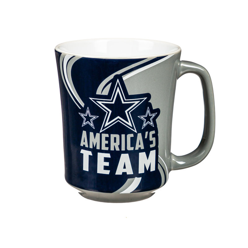 Cowboys de Dallas, céramique de 14 oz avec boîte assortie