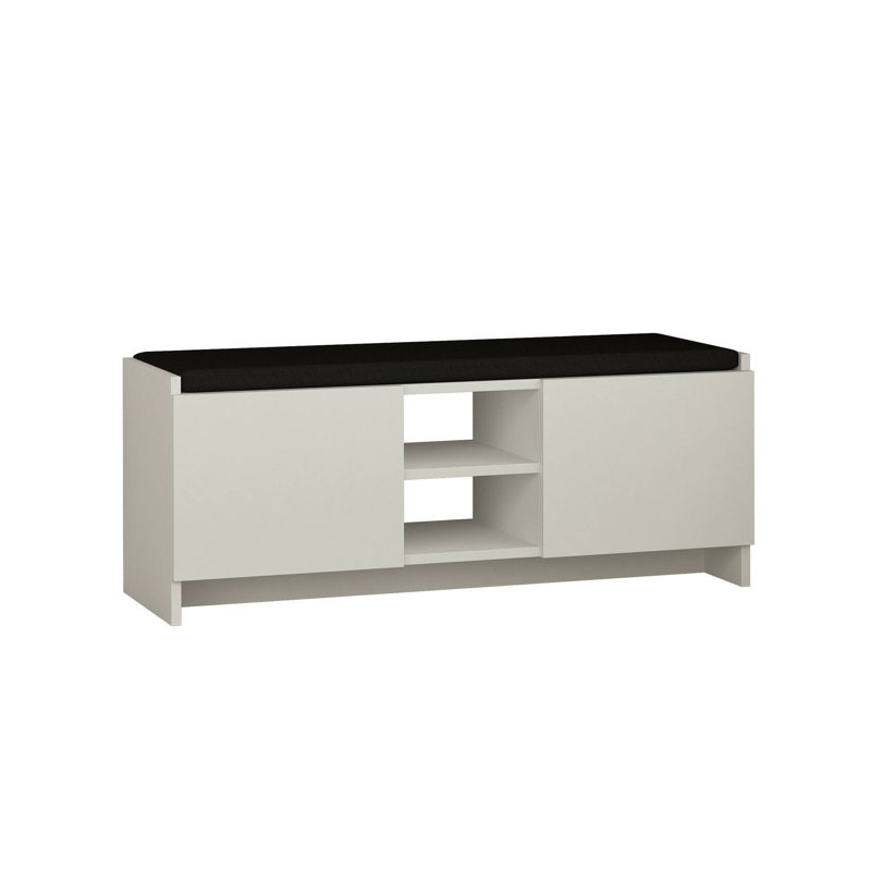 Ousley 8 Pair Shoe Storage Cabinet, White
