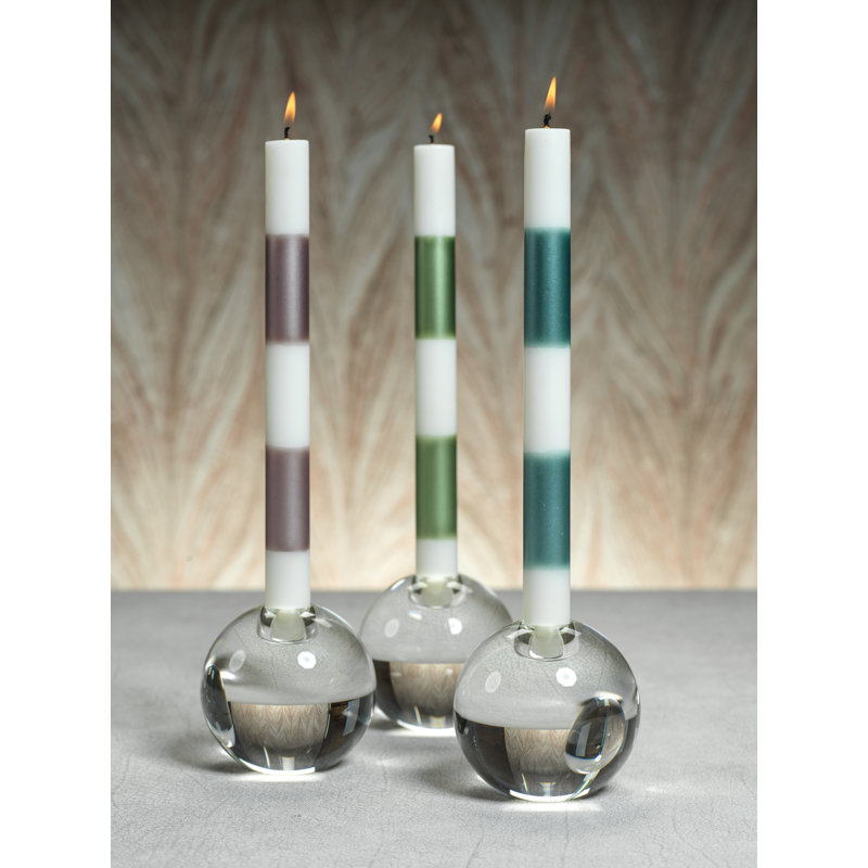 Porte-bougie Romy, Rond, Clair