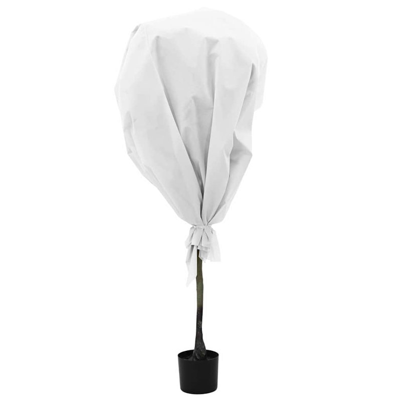Vidaxl Plant Fleece Frost Protection Outdoor Plant Cover Garden Fleece 70 G/M², White