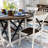 Stathelle Wood 5-Piece Dining Table Set