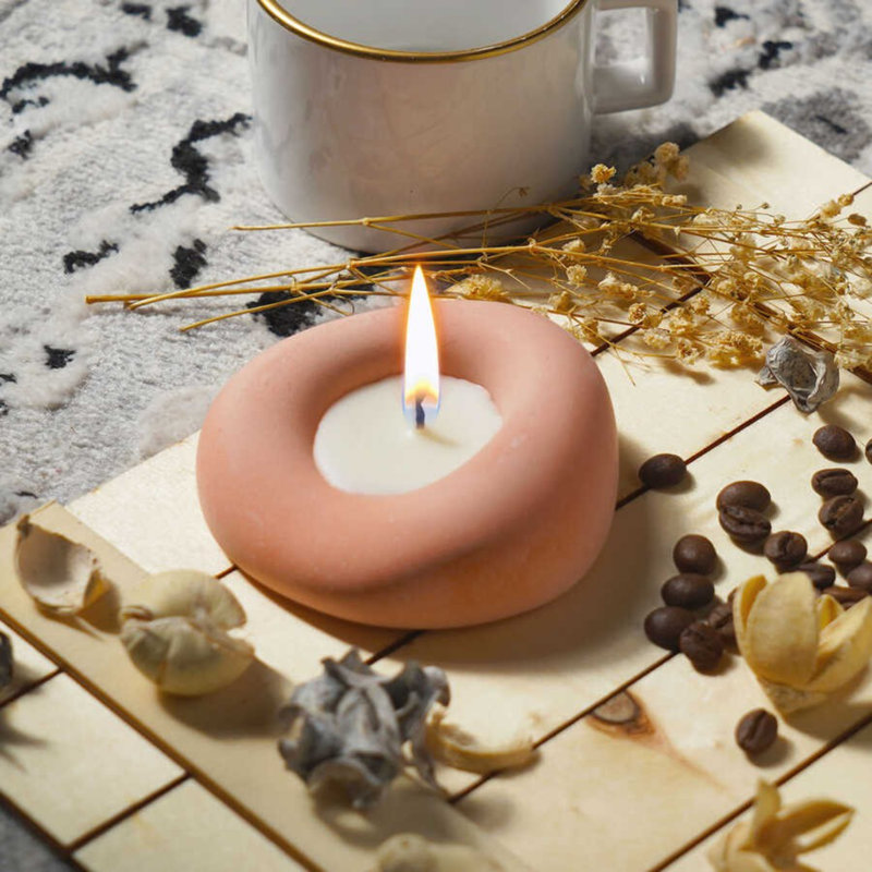 Scented Designer Candle, Pink