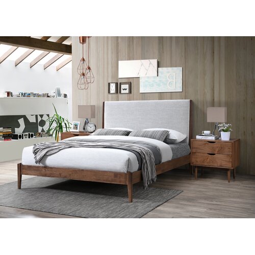 Javi Upholstered Bed & Reviews | AllModern