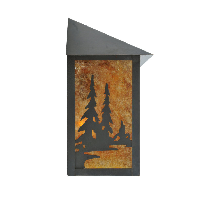 1 - Light Flush Mounted Sconce
