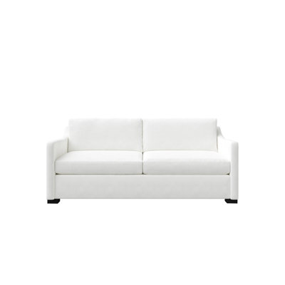 Canapé moelleux 95 po gris
