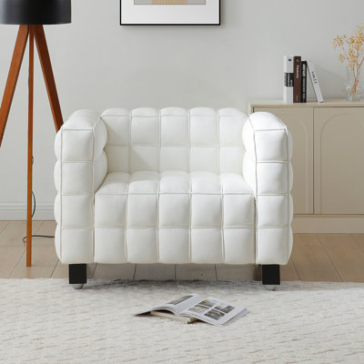 Fauteuil luxueux en cuir Vegan Latitude Run®