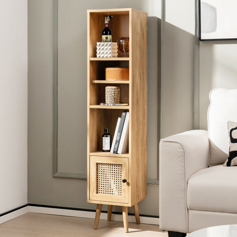 Bawer Storage Bookcase, Natural