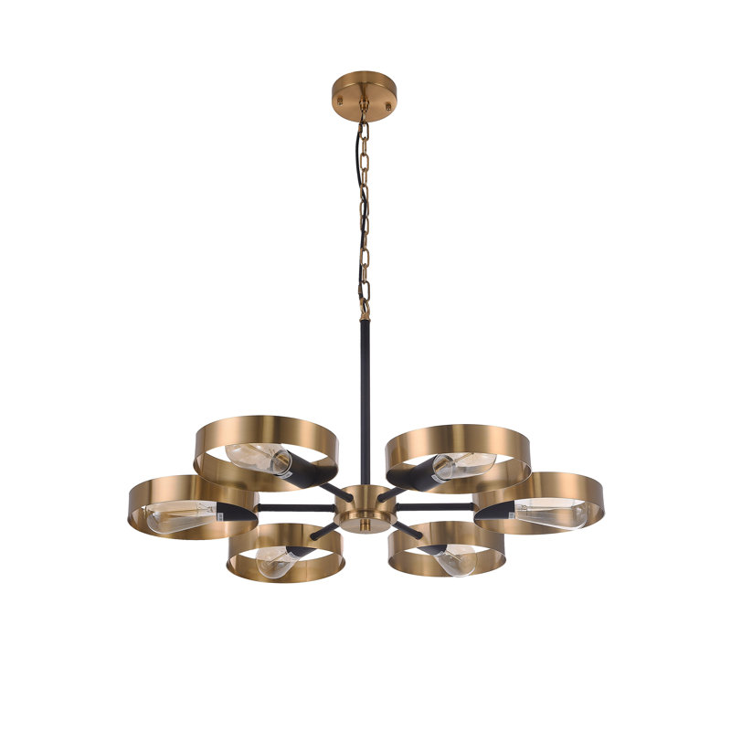 Lustre 6 lumières Yasmina