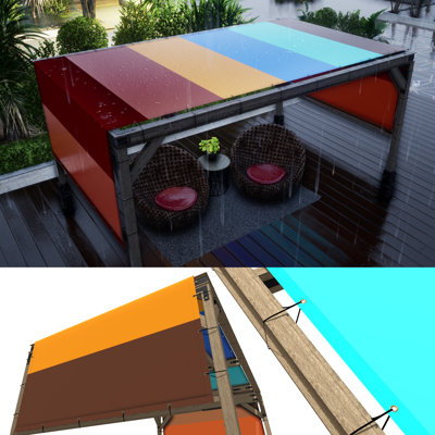 Colourtree Customize Waterproof Pergola Canopy Replacement Cover
