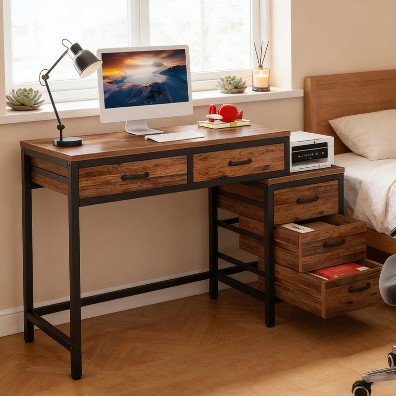 Industrial Style Office Desk,Computer Desk,Writing Table