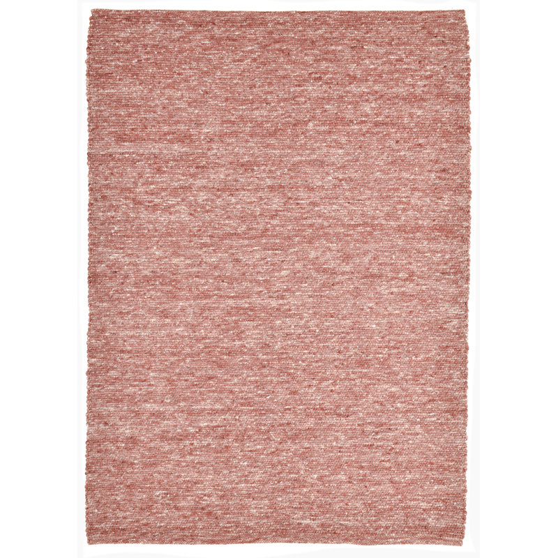 Hand Woven Wool Red Indoor Rug, Rectangle 190 x 290cm