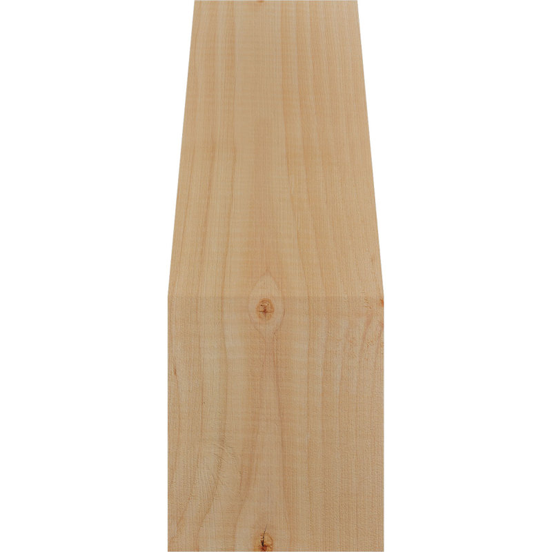 Attelle de genou olympique, Sapin de Douglas, Attelle lisse, H 16 po x l 5,5 po x P 8 po