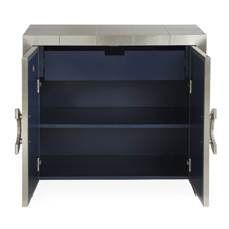 Armoire Talitha Nickel avec poignées