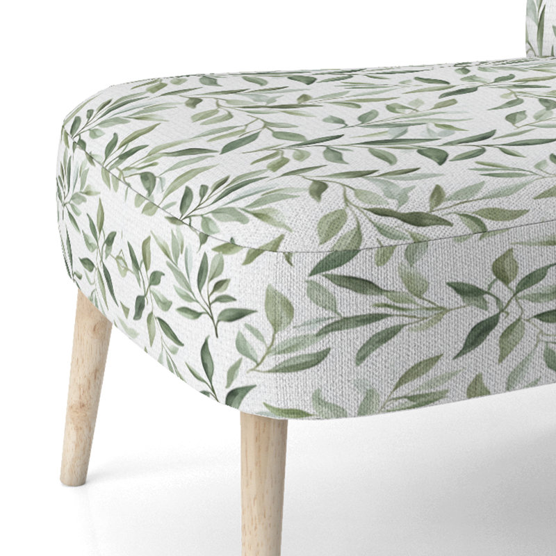 Chaise d'appoint Country Farmhouse - Olive Branches, Chaise d'appoint sans accoudoirs