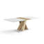 Baelie 1 LEAF RECTANGULAR DINING TABLE N°10