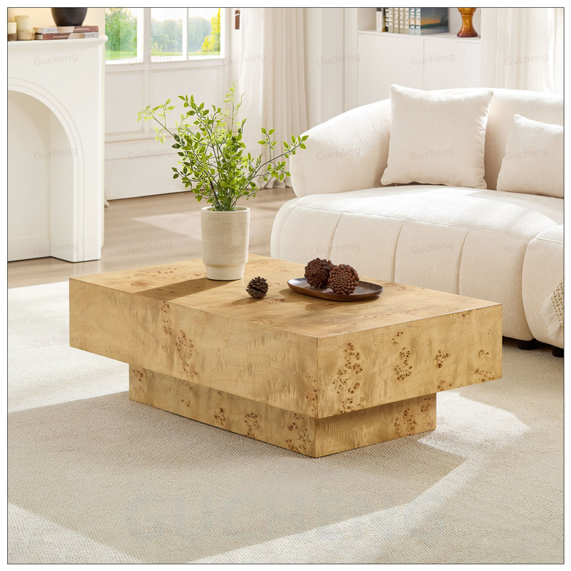 Table basse Burl, Natural