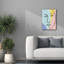 «Ink Women 4 Colorblock Pastel» par Sue Schlabach, art mural sur toile-770496725