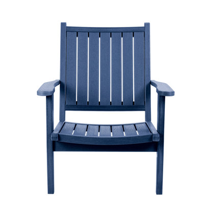 Fauteuil club Adirondack Creswell - bleu marine