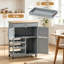 67 cm W Kitchen Island with-2003472479