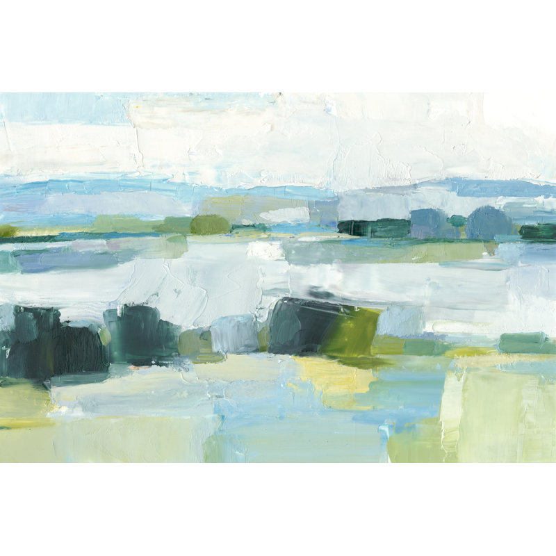 «Cool Summer I» par Ethan Harper - peinture sur toile tendue, H 8 po x l 12 po
