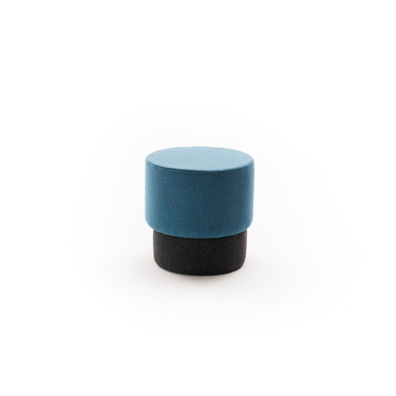 Pouf, Bleu