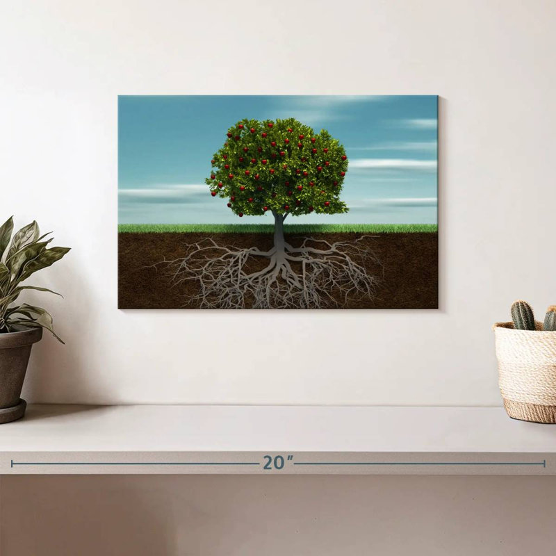 Harnek Apple Tree Roots, 8" H x 12" W
