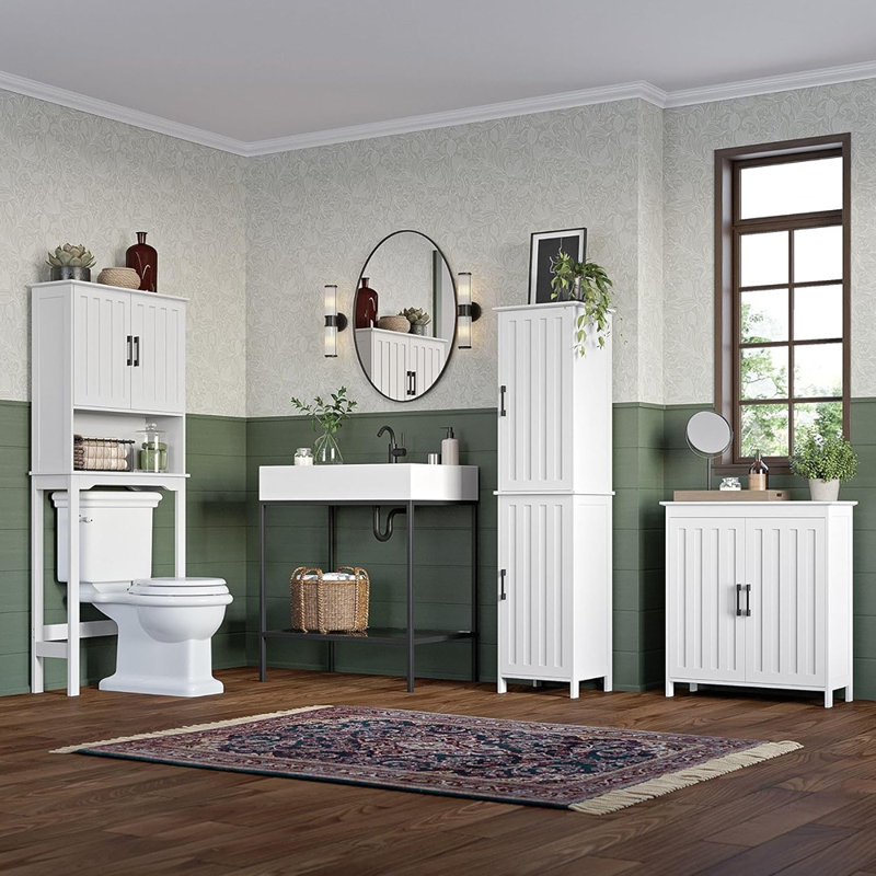 Armoire de rangement de plancher à deux portes Monroe