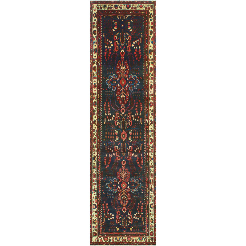 Khylar Distressed Hamza Navy Runner